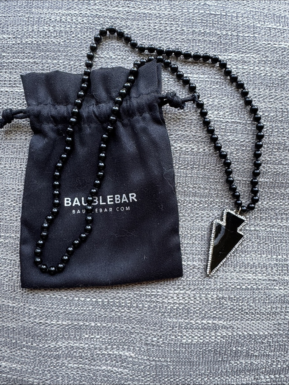 Baublebar Arrowhead Spear Pendant Necklace